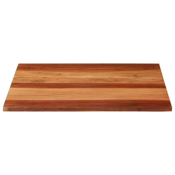 vidaXL Dessus de table bois massif d'acacia 25-27 mm 70x90 cm