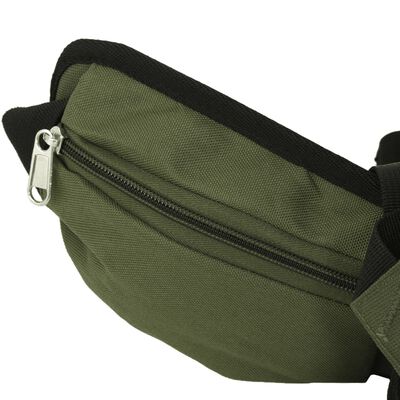 vidaXL Sac à dos de randonnée vert armée 60 L tissu oxford