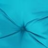 vidaXL Coussin rond turquoise &Oslash; 60 x11 cm tissu oxford