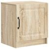 vidaXL Cabinet de chevet Ch&ecirc;ne Sonoma 43 x 34,5 x 47 cm