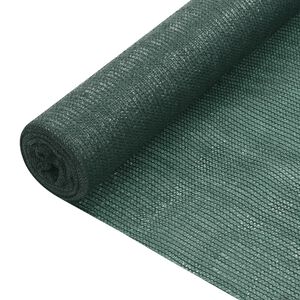 vidaXL Filet brise-vue Vert 1x50 m PEHD 75 g/m&sup2;