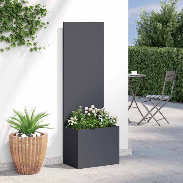 vidaXL &Eacute;cran de confidentialit&eacute; de jardin Anthracite 50 x 140 cm
