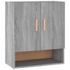 vidaXL Armoire murale Sonoma gris 60x31x70 cm Bois d'ing&eacute;nierie
