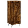 vidaXL Buffet Ch&ecirc;ne fum&eacute; 34,5x34x90 cm Bois d'ing&eacute;nierie