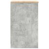 vidaXL Armoire de rangement de garage gris béton 30x51x85 cm bois pin