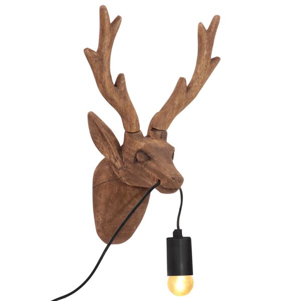 vidaXL Lampe murale en forme d'animal 25 W 28x20x40 cm E27
