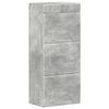 vidaXL Armoire murale de salle de bain TULUM Gris b&eacute;ton
