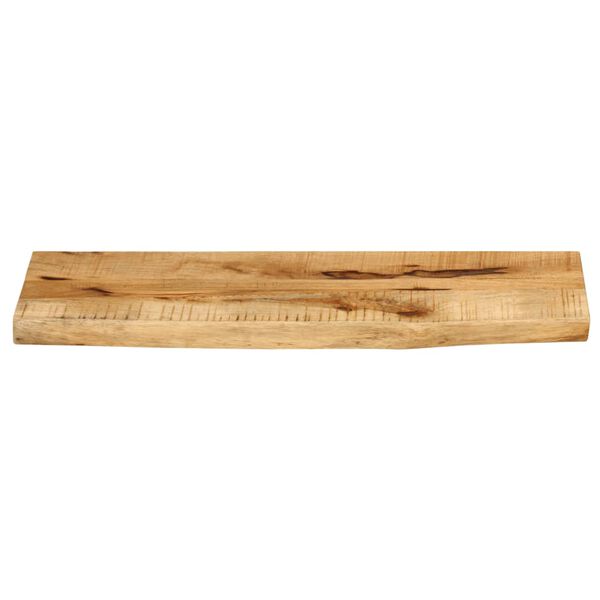 vidaXL Dessus de table 80x40x3,8 cm bord vif bois massif manguier brut