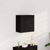 vidaXL Armoire murale en chêne noir 60 x 31 x 60 cm Bois d'ingénierie
