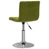 vidaXL Tabouret de bar Vert clair Velours