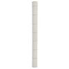 vidaXL Membrane anti-mauvaises herbes blanc 1,5x10 m PP