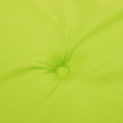 vidaXL Coussin de banc de jardin vert brillant 100x50x3cm tissu oxford