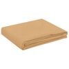 vidaXL Tissu de Table Rectangulaire Beige 140 x 220 cm Polyester