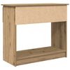 vidaXL Table console avec tiroirs ch&ecirc;ne artisanal 85,5x38,5x74,5 cm