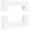 vidaXL Ensemble meuble TV 5 pc Blanc Bois d'ing&eacute;nierie