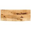 vidaXL Dessus de table 70x30x2,5 cm bord vif bois massif manguier brut