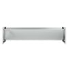 vidaXL Trough d'alimentation pour le bétail Argent 108 x 50 x 28 cm
