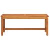 vidaXL Banc de jardin 110x35x45 cm bois massif d'acacia