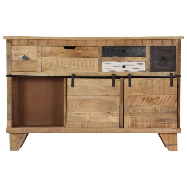 vidaXL Buffet 140x38x90 cm Bois de manguier massif