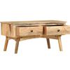 vidaXL Table basse 82x52x42 cm Bois de manguier massif