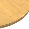 vidaXL Dessus de table &Oslash;40x1,5 cm bambou