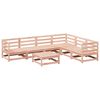 vidaXL Salon de jardin 7 pcs bois massif sapin de douglas