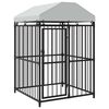 vidaXL Chenil ext&eacute;rieur avec toit pour chiens 120 x 120 x 150 cm