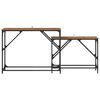 vidaXL Table console 2 pcs Bois Ancien 100 x 28 x 75 cm