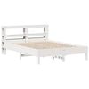 vidaXL Cadre de lit sans matelas blanc 150x200 cm bois de pin massif