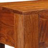 vidaXL Table console 80x35x75 cm bois massif d'acacia