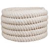 vidaXL Corde en Jute 30 mm Blanc Jute 100% Tossa