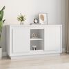 vidaXL Buffet blanc 102x35x60 cm bois d'ing&eacute;nierie