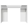 vidaXL Tables gigognes 3 pcs blanc bois d'ingénierie