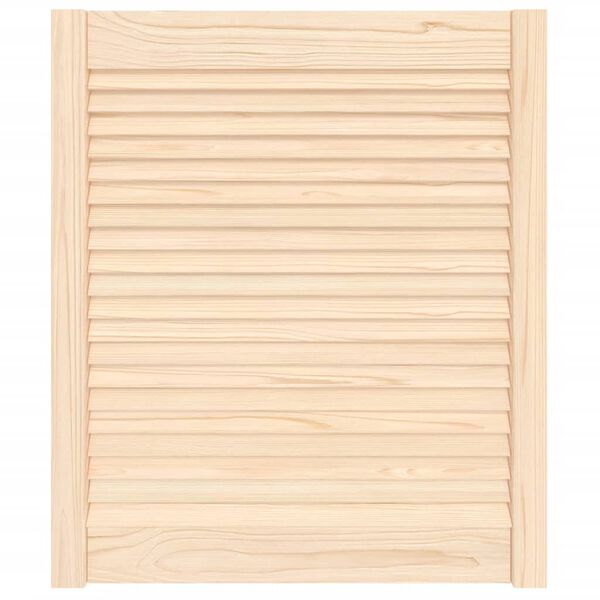 vidaXL Porte d'armoire à persiennes 69x59,4 cm bois de pin massif