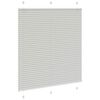 vidaXL Store pliss&eacute; gris clair 120x150cm largeur du tissu 119,4cm