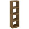 vidaXL Biblioth&egrave;que/S&eacute;parateur de pi&egrave;ce Marron miel 40x30x135,5 cm Pin