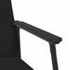 vidaXL fauteuil Noir 59 x 75 x 78 cm Velours