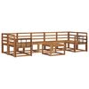 vidaXL Ensemble de canap&eacute;s d'ext&eacute;rieur 8 pcs Naturel