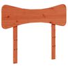 vidaXL T&ecirc;te de lit cire marron 75 cm bois massif de pin