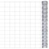 vidaXL Cl&ocirc;ture de jardin Acier galvanis&eacute; 50x1,25 m Argent&eacute;