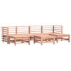 vidaXL Salon de jardin 7 pcs bois massif douglas