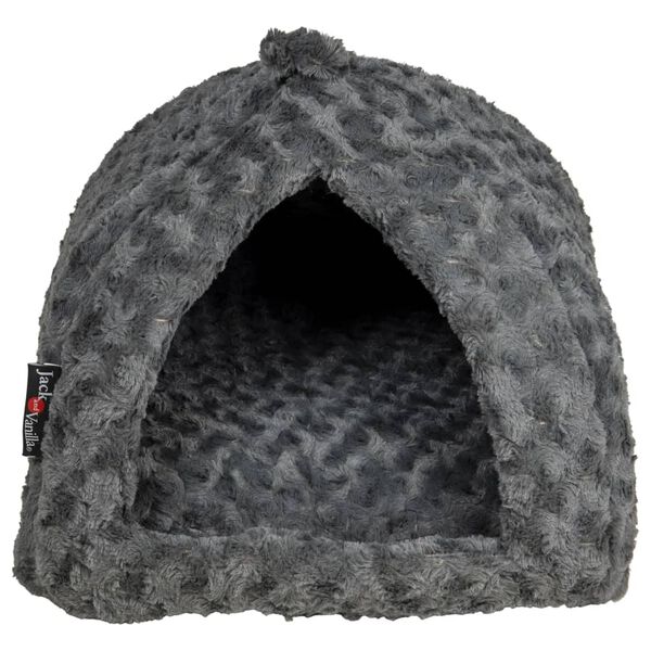 Jack and Vanilla Igloo pour animaux de compagnie Coal 37x37x37 cm