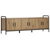 vidaXL Meuble TV 146 x 33 x 50 cm Ch&ecirc;ne artisanal Bois d'ing&eacute;nierie
