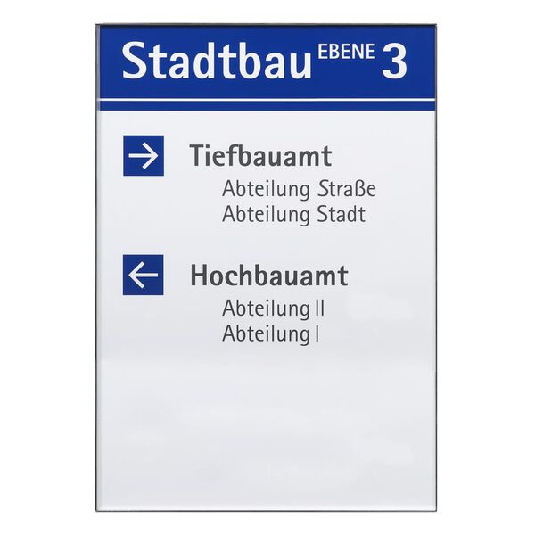 MOEDEL Panneau informatif Rio A3