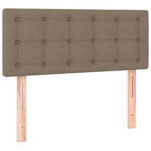 vidaXL T&ecirc;te de lit Taupe 100x5x78/88 cm Tissu