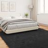 vidaXL Tapis en fausse Tafalla Noir 240 x 240 cm Polyester