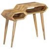 vidaXL Table console Bois de manguier massif 90 x 35 x 76 cm