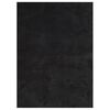 vidaXL Tapis HUARTE &agrave; poils courts doux et lavable noir 160x230 cm