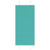 vidaXL Store pliss&eacute; vert p&eacute;trole 60x100 cm largeur du tissu 59,4 cm