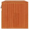 vidaXL Meuble mural Cire marron 60 x 30 x 30 cm Bois de pin massif